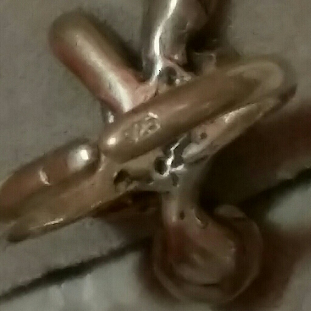 SILVER & LAPIS RING - Picture 2 of 2